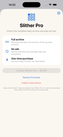 SlitherDaily: Loop Puzzle iPhone screenshot