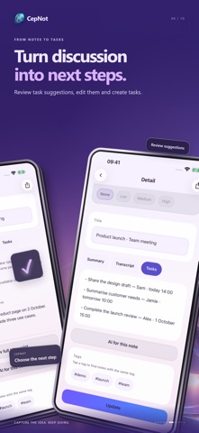 AI Note Taker: CepNot Screenshot 5 of 10