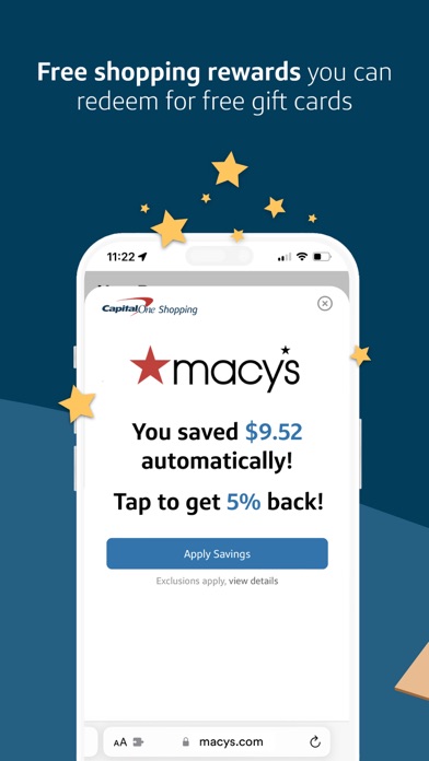 Capital One Shopping: Save Now Screenshot