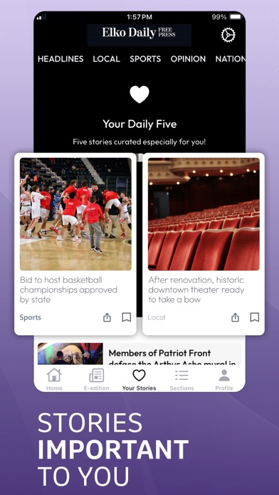 Elko Daily Free Press Screenshot