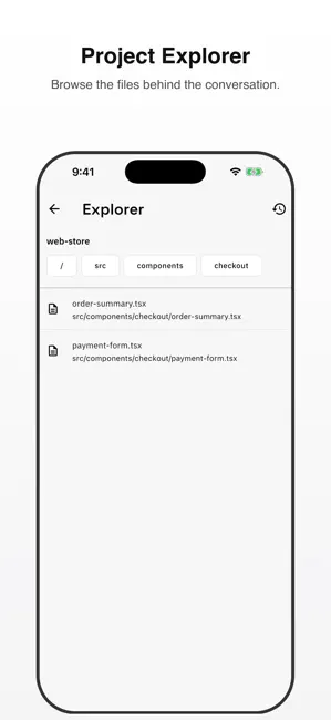CC Pocket: Code Anywhere iPhone screenshot 5