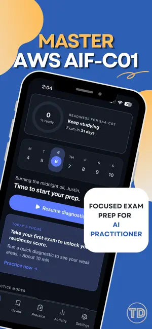 AWS AIF-C01 Dojo Exam screenshot 1