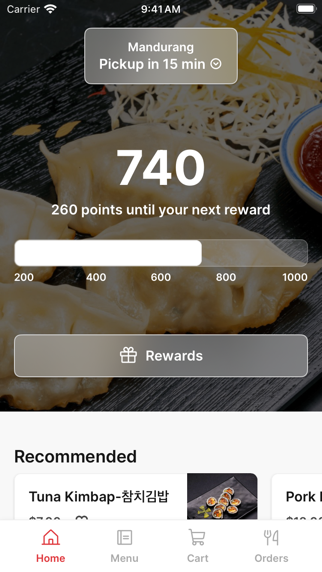 Mandurang app screenshot
