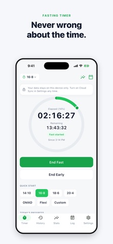FastWise: IF Fasting Timer Screenshot 1 of 7