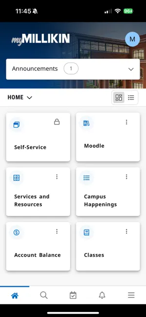 myMillikin screenshot 1