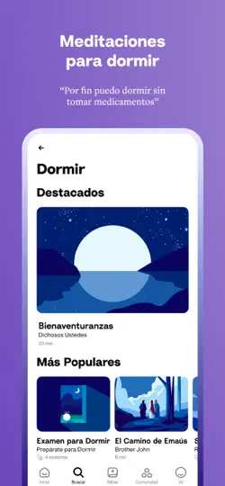 Captura de pantalla de Hallow: Oración Católica en iPhone 4