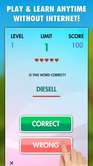 Spelling Challenge Game screenshot 2