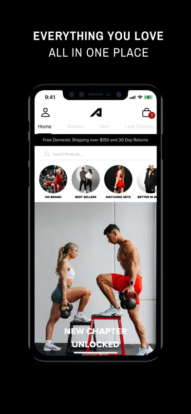 Alphalete screenshot 2