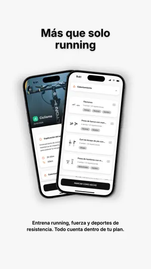 Captura de pantalla de RunnerPro: Entrenador Running en iPhone 8
