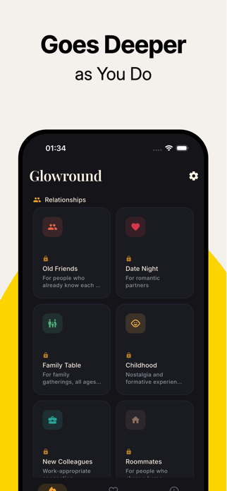 Deep conversations - Glowround Screenshot 2 of 5