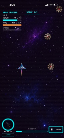 Neon Starfighter Screenshot 2 of 2