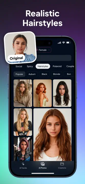 AI Photo Generator: FaceOff: Screenshot 6 von 9
