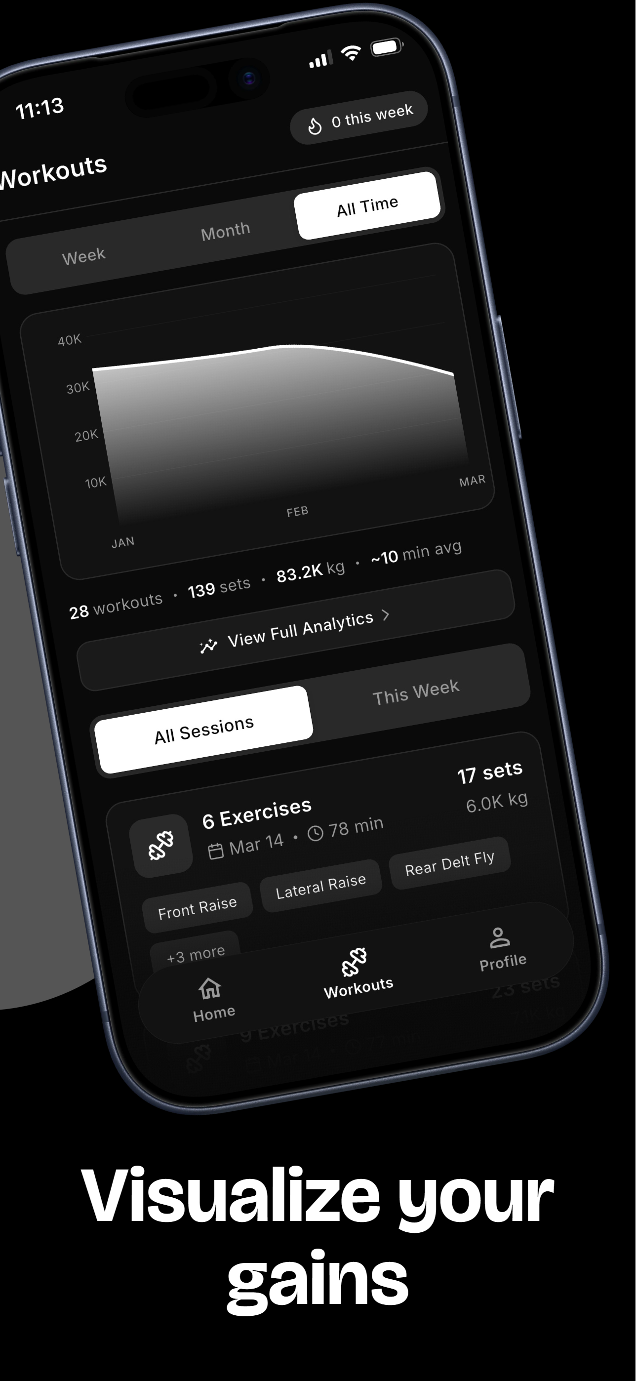 RepTalk: Voice Workout Log screenshot 4