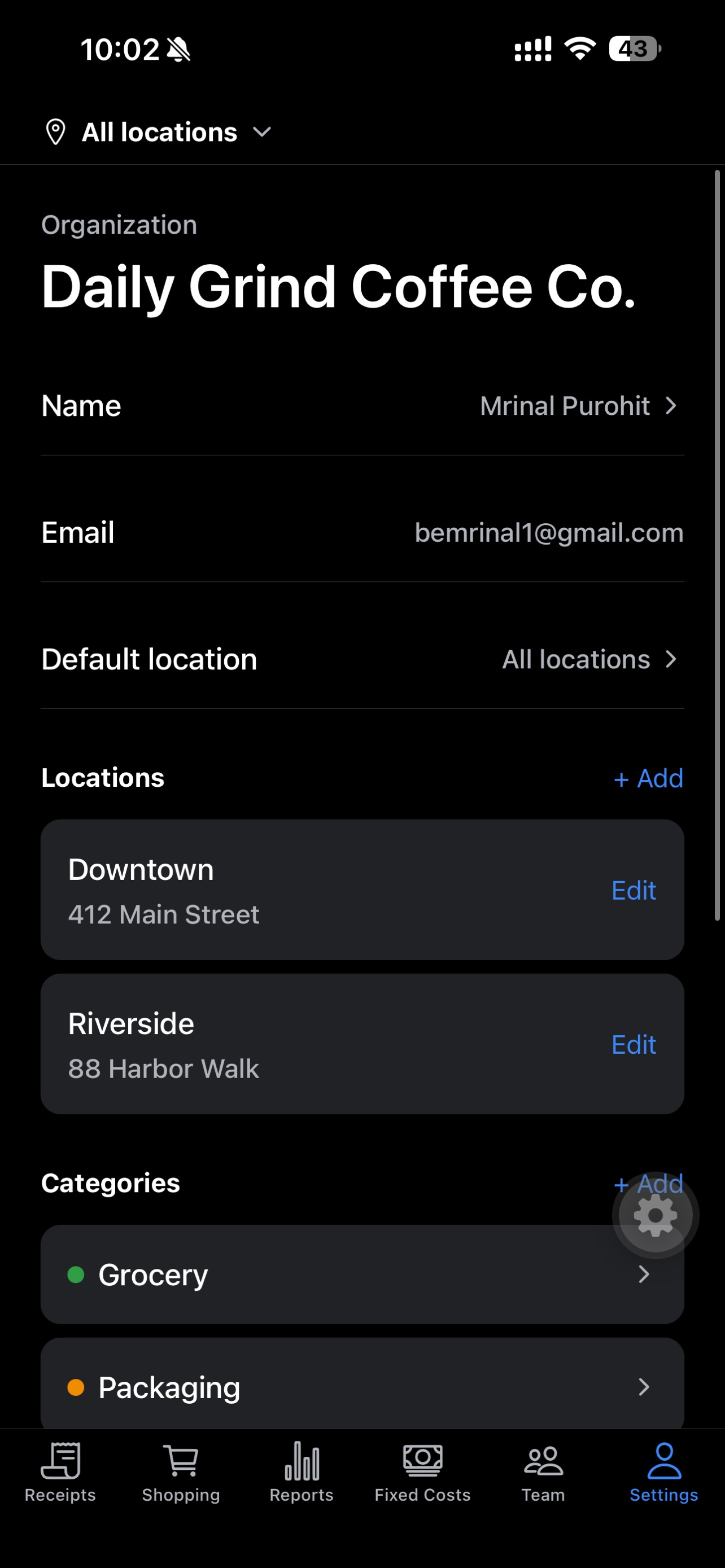 Screenshot 2 of Traksy - Receipt Tracker