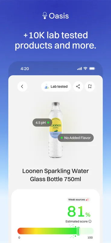 Oasis – Live Healthy screenshot 5 of 5