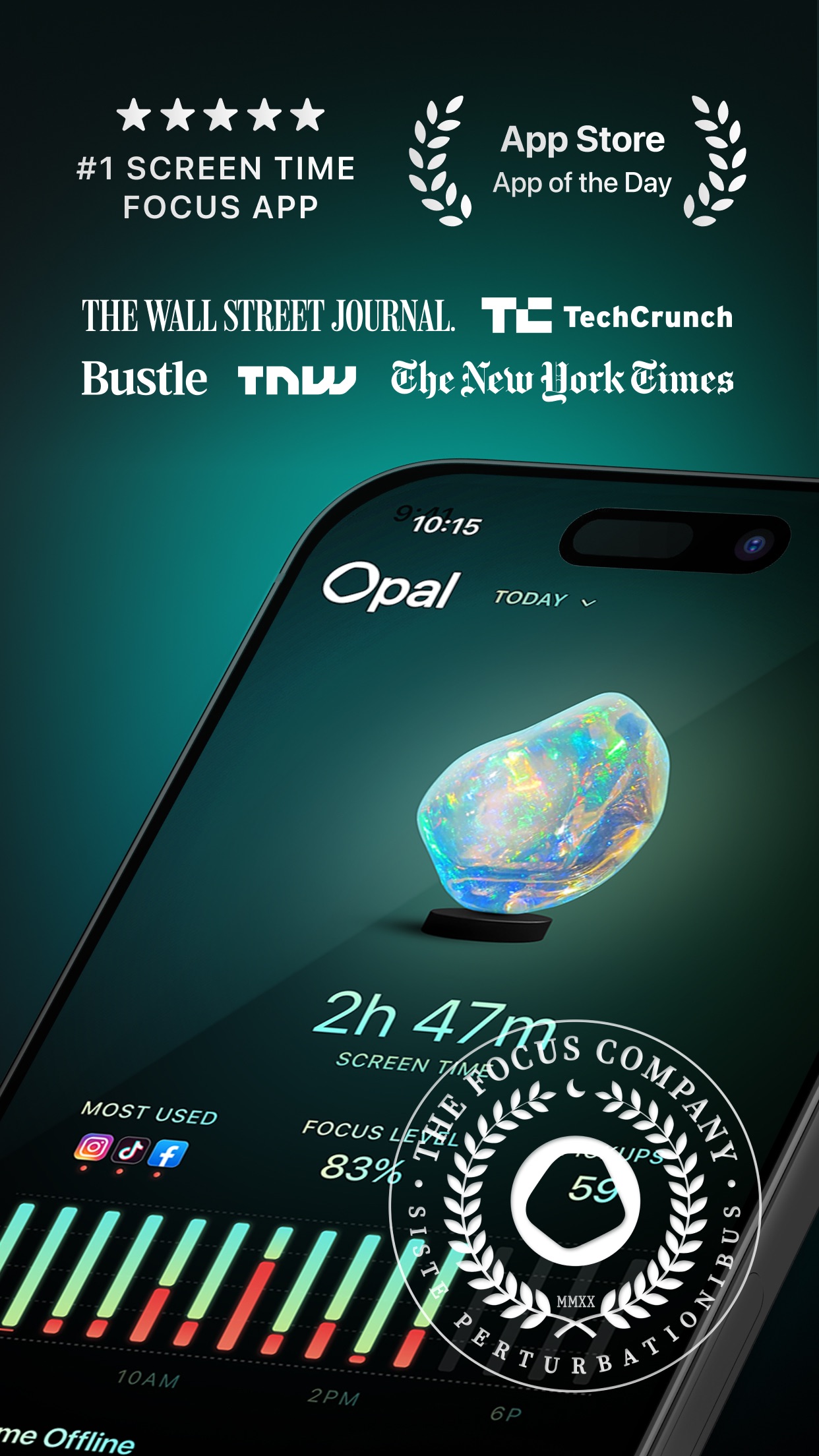 Opal: Screen Time Control screenshot 1