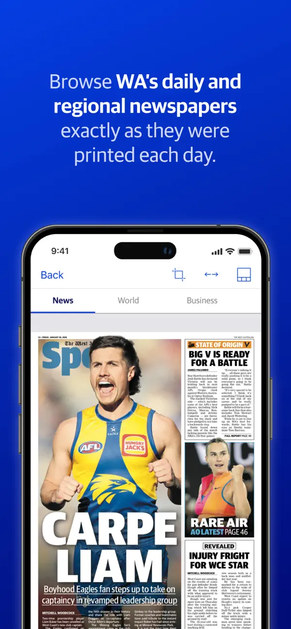 Screenshot #3 pour The West Australian