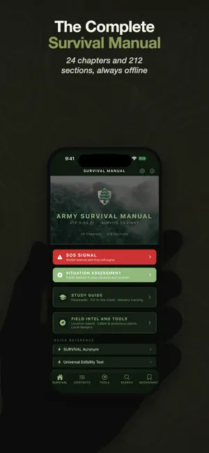 US Army Survival Manual screenshot 1