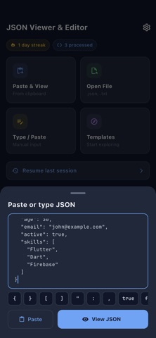 JSON Viewer and Editor Screenshot 3 of 6