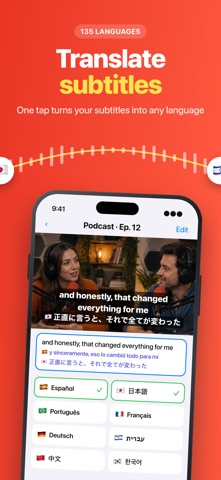 Subtitles AI: Auto Captions Screenshot 4 of 8