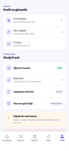 StudyTrack Student Planner Screenshot 7 of 7