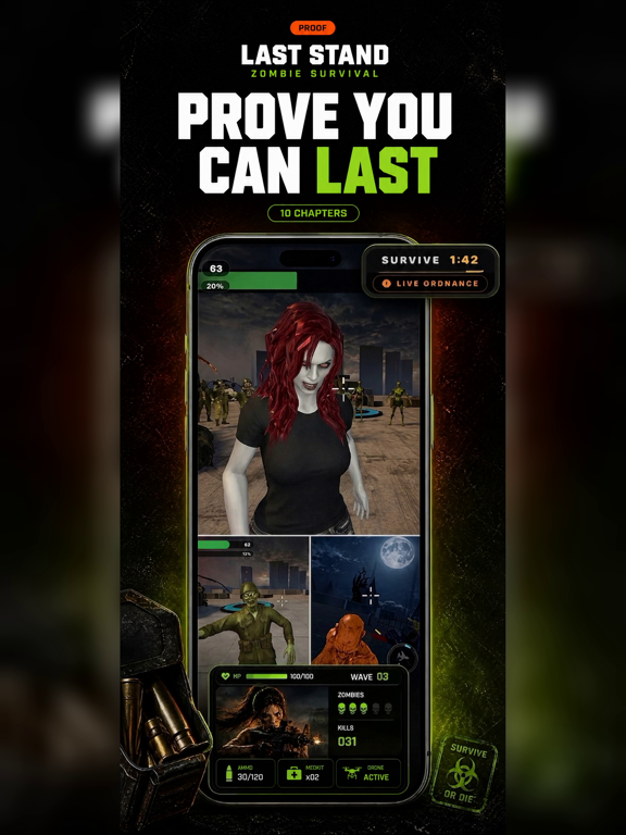 Last Stand: Zombie Survival iPad screenshot