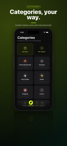 Voce Spesa: Gestione Spese iPhone screenshot