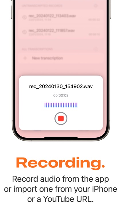 Speech to Text - Transcriber