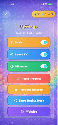 Bubble Brain: Word Puzzles Screenshot 9 of 9