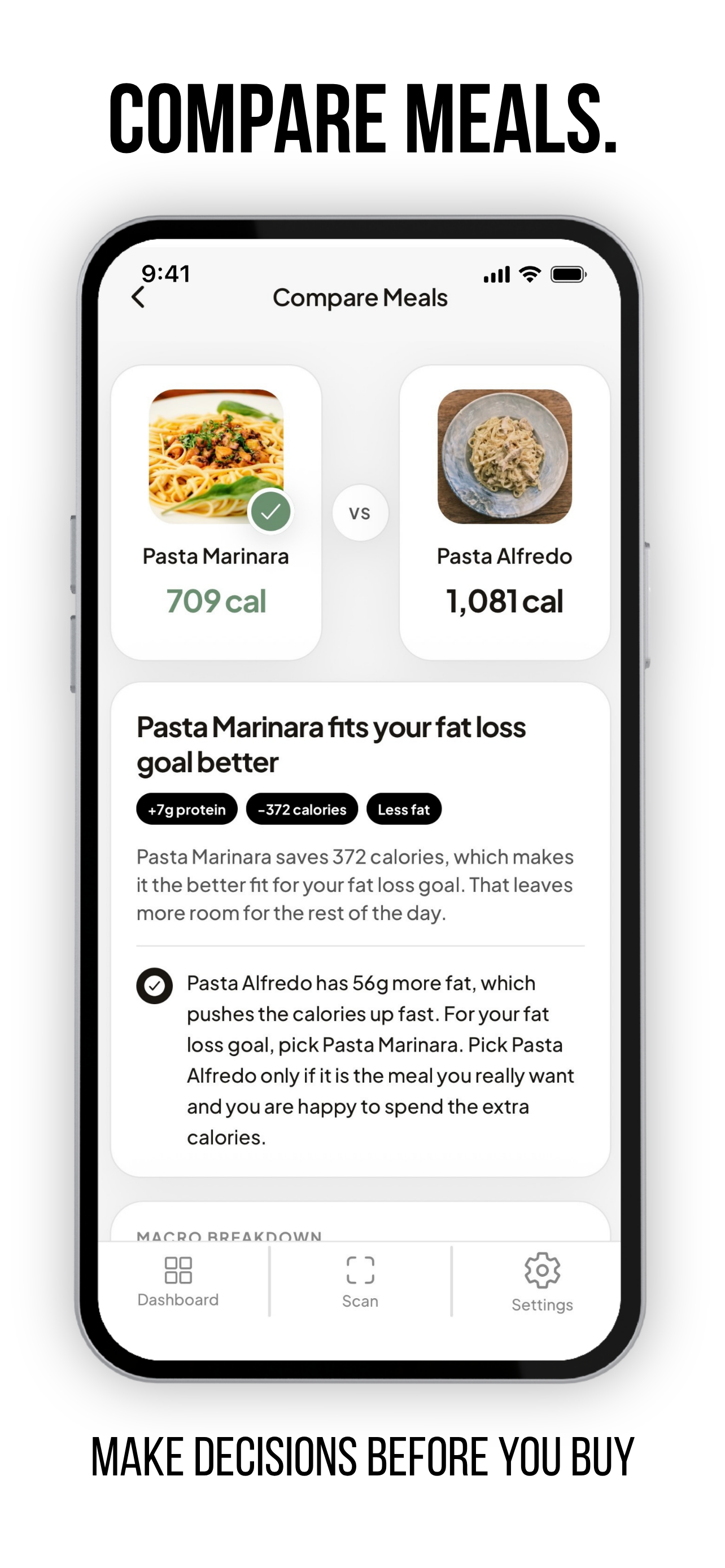 MenuWise: Menu Scanner screenshot 4