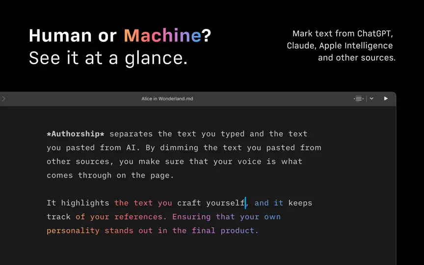 Скриншот IA Writer на iPhone 2