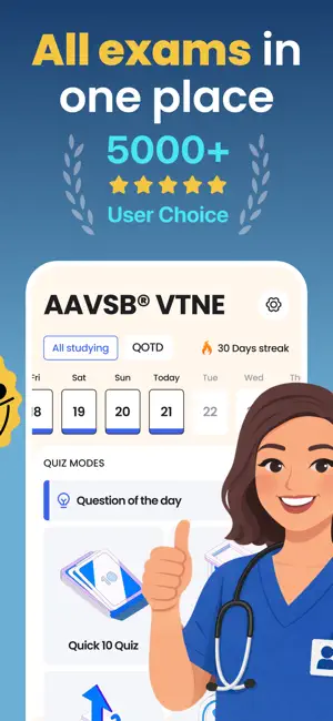 AAVSB VTNE Exam Test Prep screenshot 2