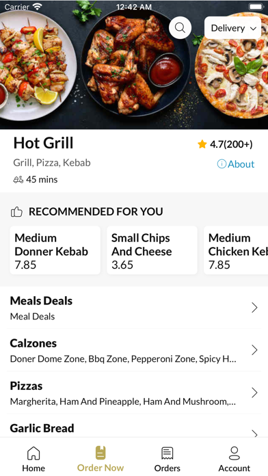 Hot grill Screenshot
