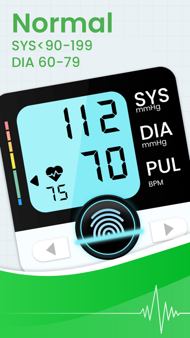 Blood Pressure Checker Monitor Screenshot