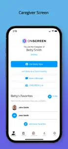 ONSCREEN Senior Video Calling screenshot #2 for iPhone