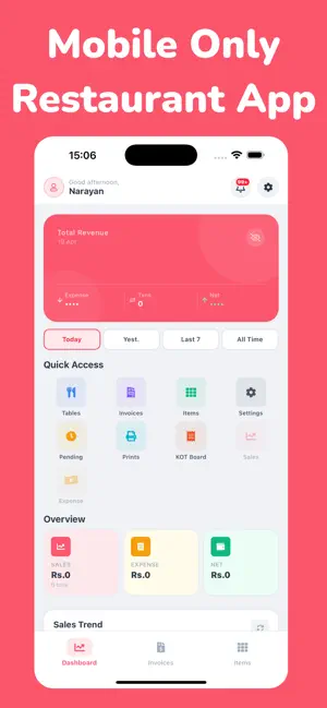 Vrestro: Waiter & Order POS screenshot 2
