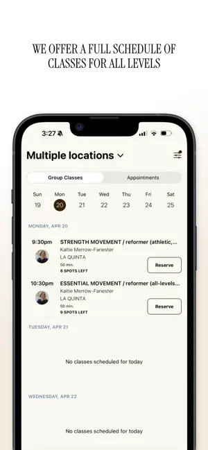 Ara Pilates + Movement CA screenshot 3