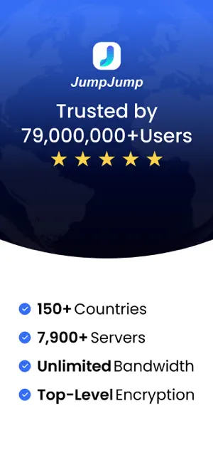 JumpJumpVPN: Fast & Secure screenshot 1