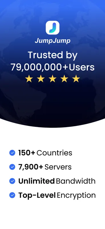 JumpJumpVPN: Fast & Secure screenshot 1 of 5