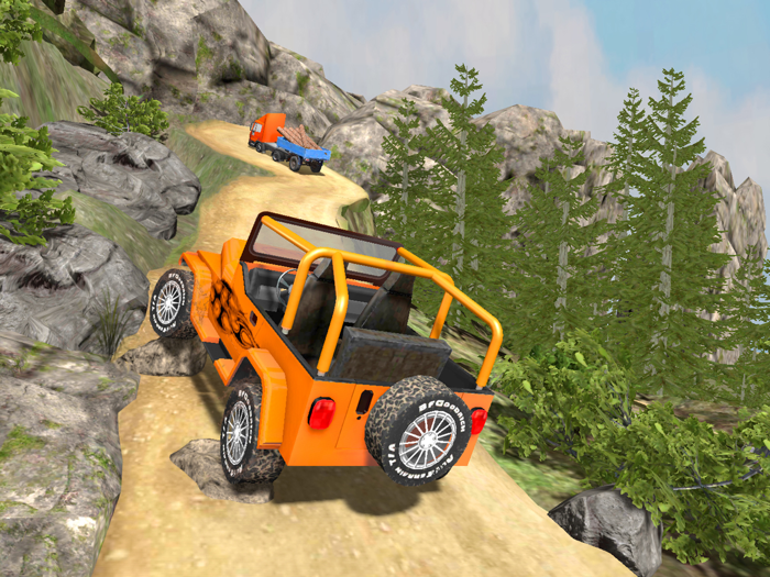 Offroad 4x4 Jeep Driving Sim
