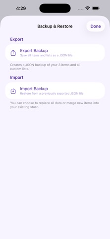 Needle Stash Tracker Screenshot 5 of 5