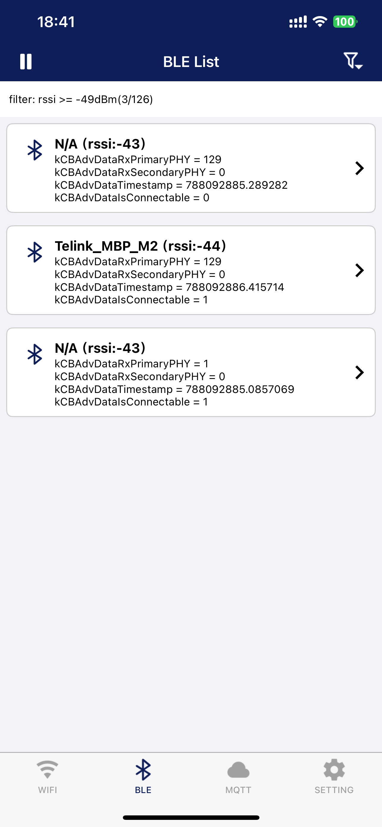 TelinkWifi screenshot 3