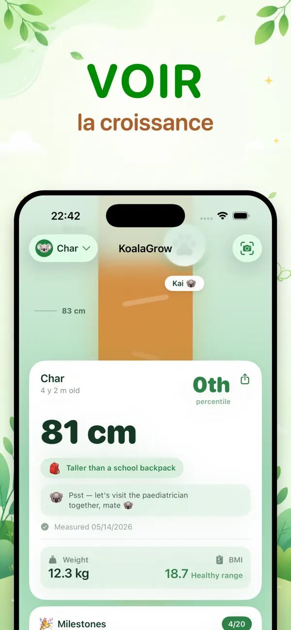 Screenshot #2 pour KoalaGrow - Croissance
