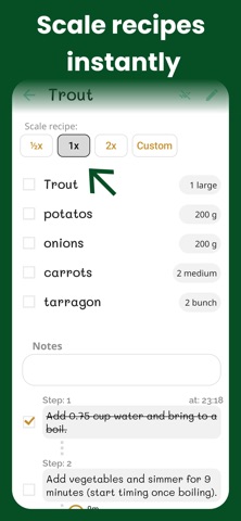 Sourdough Recipe Dragon iPhone screenshot