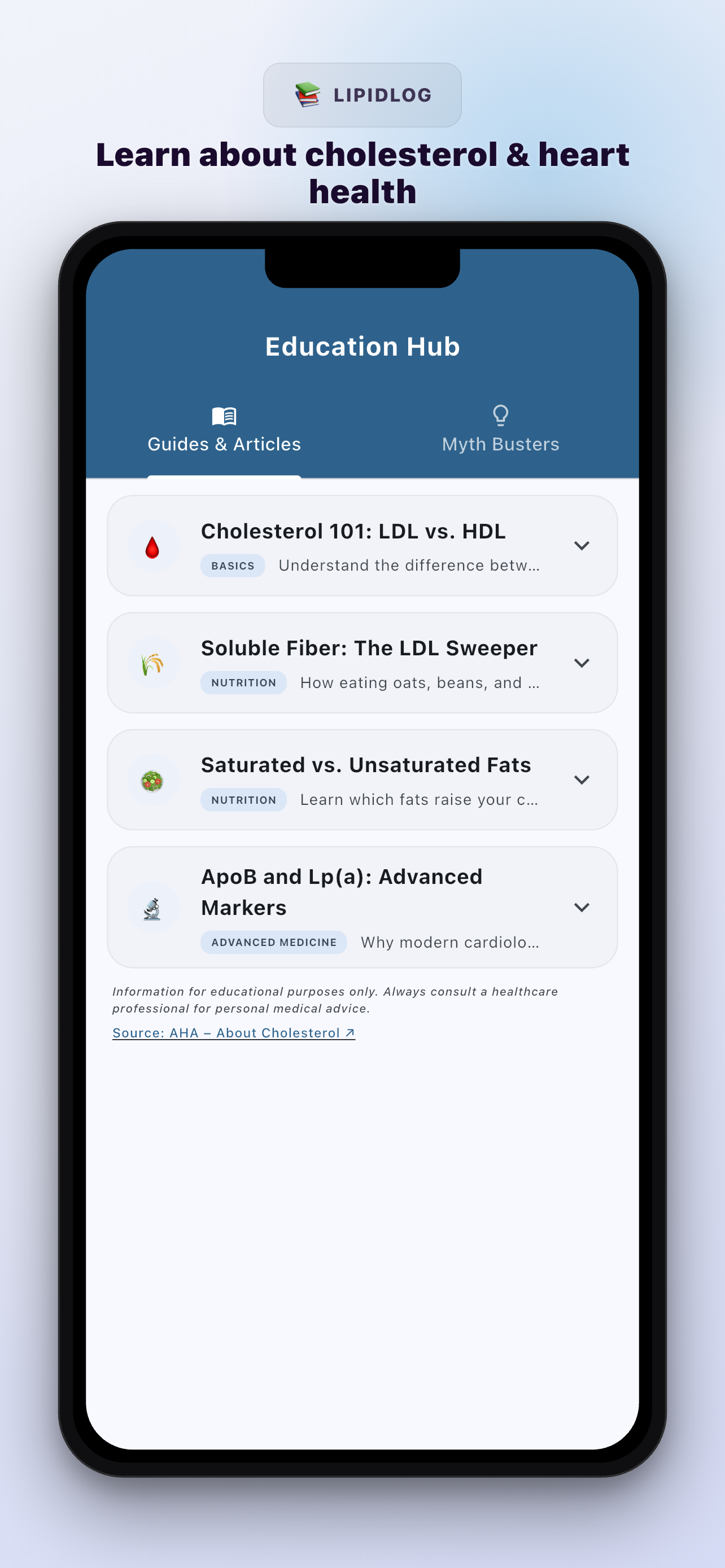 LipidLog screenshot 3