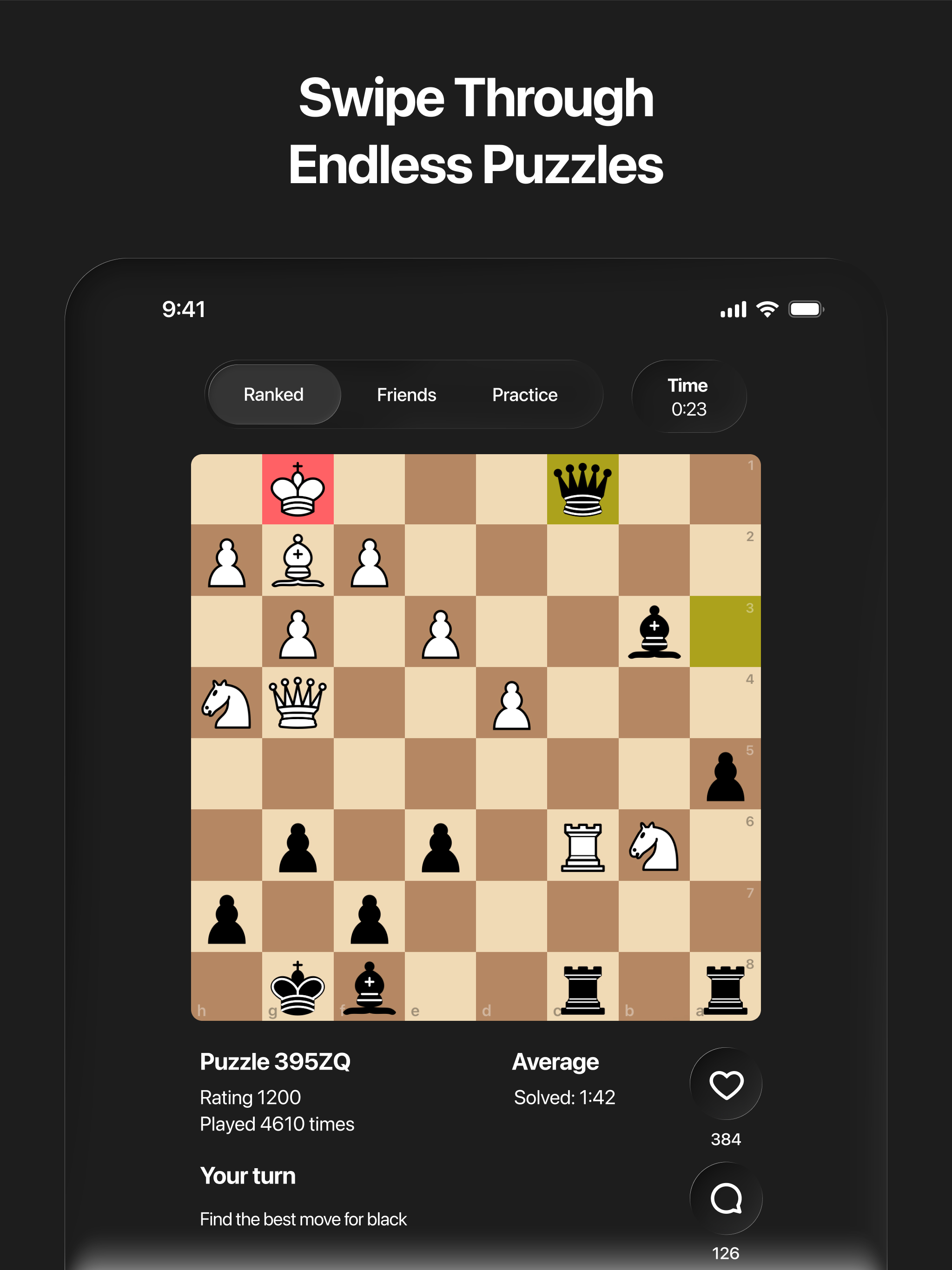 Chess Reels: Puzzles & Tactics