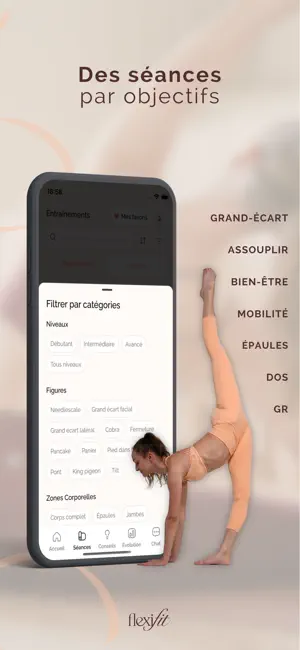 Flexifit: Souplesse Stretching screenshot 3