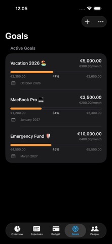 Splitrate iPhone screenshot