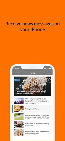 Capture d'écran de Orange Connect App sur iPhone 1
