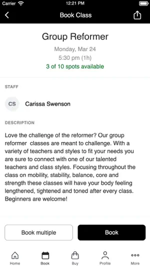 Xcel Fitness screenshot 3